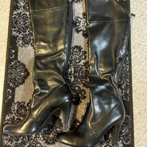 Franco Sarto Black Boots